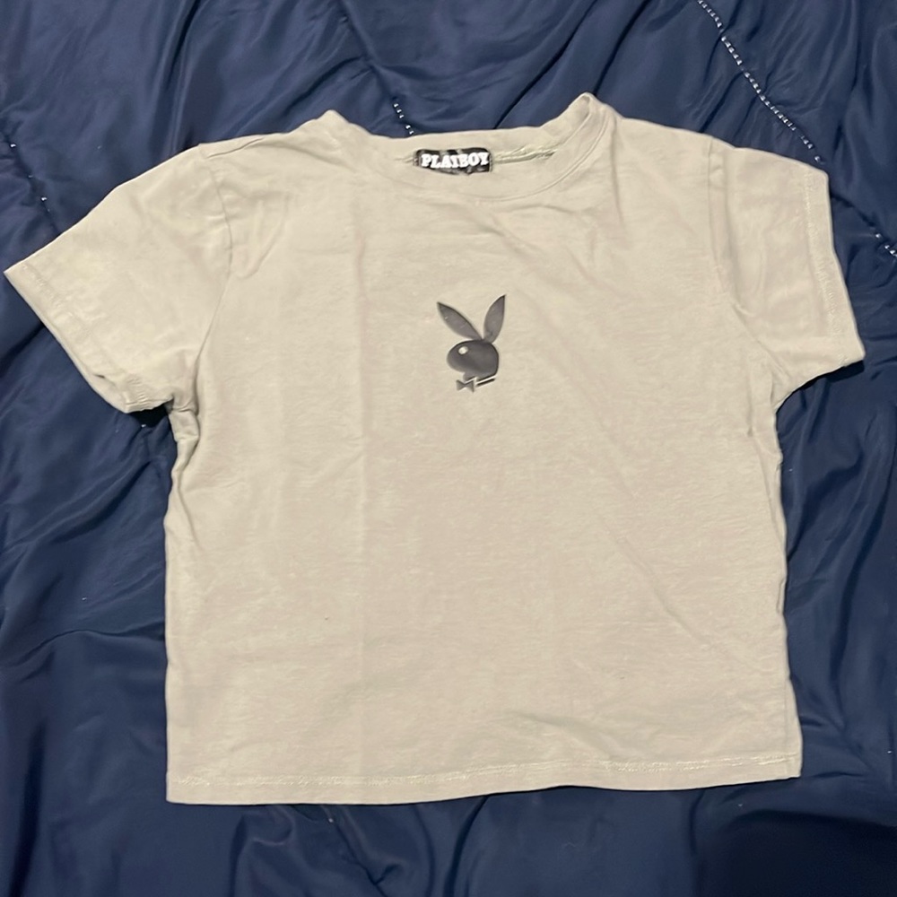 playboy crop top baby tee